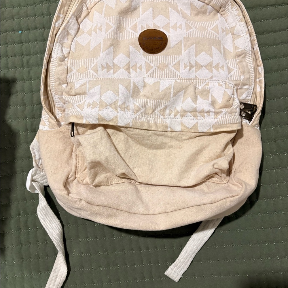 Dakine Cream and Coral Backpack